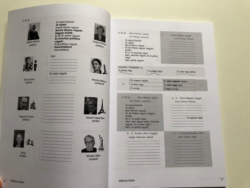 S.O.S. MAGYAR Hungarian Course Book 1 / BARTUS ESZTER / + online audio files / Paperback (9789631217155)