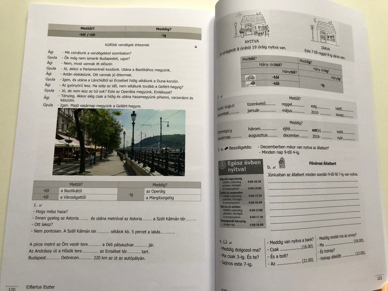 S.O.S. MAGYAR Hungarian Course Book 1 / BARTUS ESZTER / + online audio files / Paperback (9789631217155)