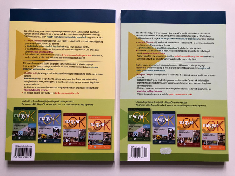 Rendszerező magyar nyelvtan sok-sok példával és gyakorlattalv / Systematic Hungarian Grammar with Many Examples and Exercises / Volume 1 (9789636260774)