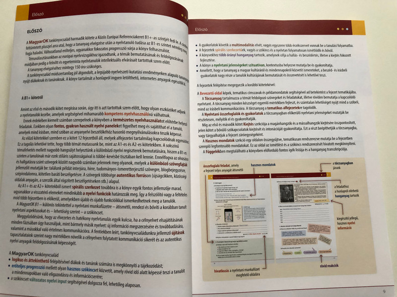 MagyarOK - Hungarian Language Textbook Level B1+ / 3. Kötet / Szita Szilvia-Pelcz Katalin (9789634290735)