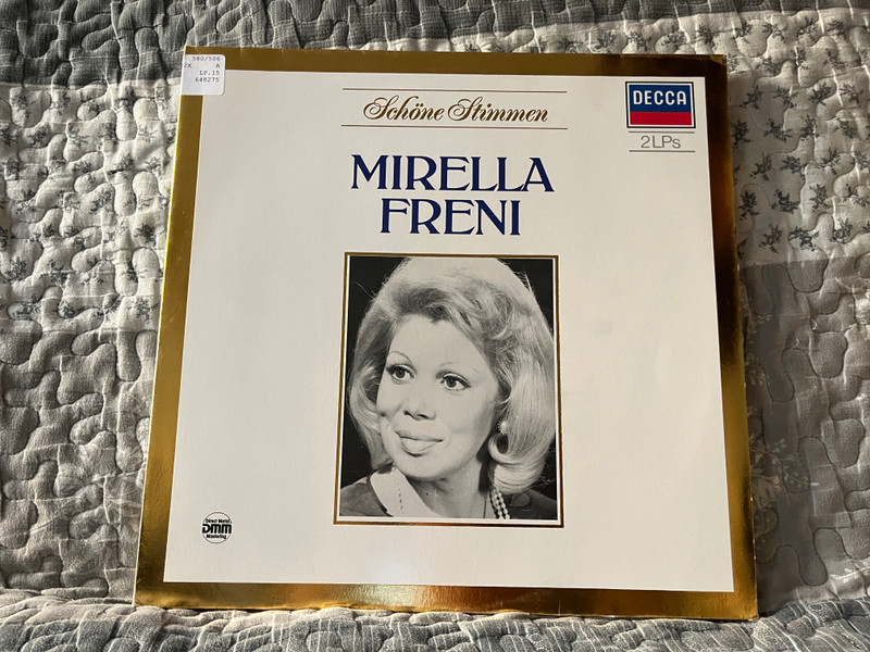 Mirella Freni – Schöne Stimmen / Decca 2x LP 1987 / 6.48275