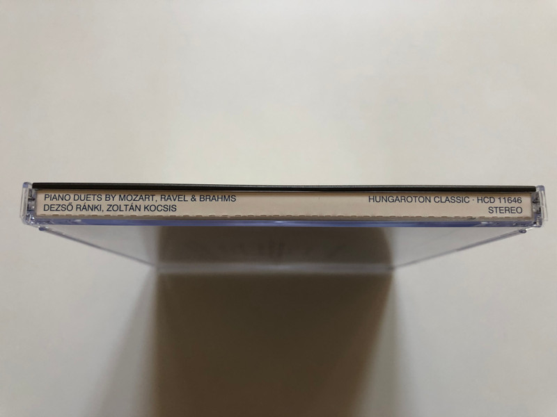 Piano Duets By Mozart, Ravel, Brahms - Dezső Ránki & Zoltán Kocsis / Hungaroton Audio CD 1994 Stereo / HCD 11646