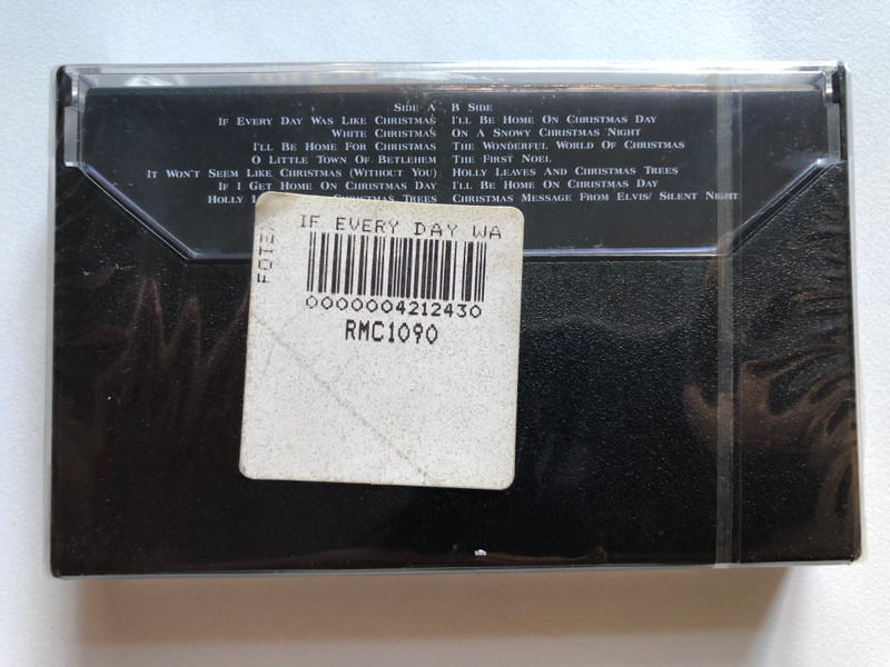 Elvis Presley – If Every Day Was Like Christmas / Ring Audio Cassette Stereo / RMC 1090