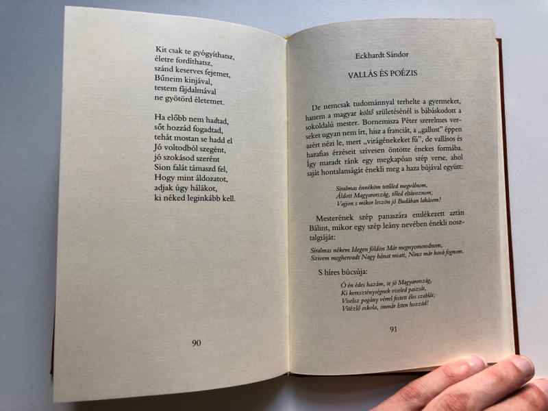 Balassi Bálint Dicsérlek Énekkel  ISTENES VERSEK  SZENT ISTVÁN TÁRSULAT  Hardcover (9633607809)
