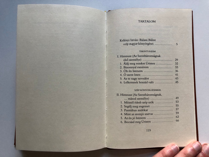 Balassi Bálint Dicsérlek Énekkel  ISTENES VERSEK  SZENT ISTVÁN TÁRSULAT  Hardcover (9633607809)