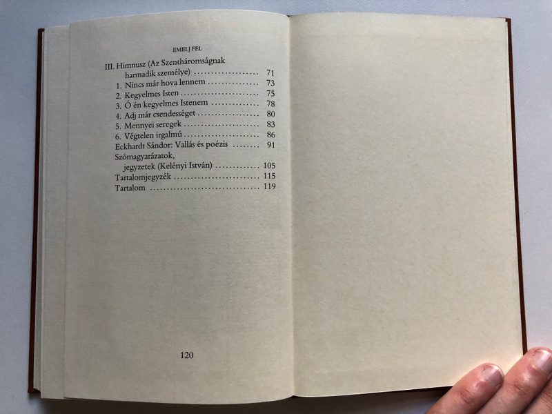 Balassi Bálint Dicsérlek Énekkel  ISTENES VERSEK  SZENT ISTVÁN TÁRSULAT  Hardcover (9633607809)