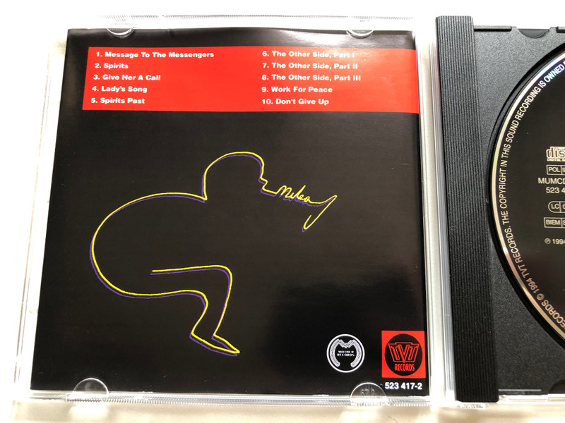 Gil Scott-Heron – Spirits / Mother Records Audio CD 1994 / MUMCD 9415