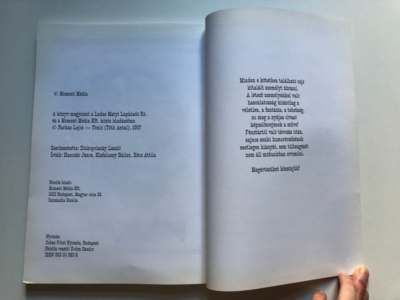 Tessék választani - Tónió és Farkas Lajos karikatúrái / Paperback (963049838)