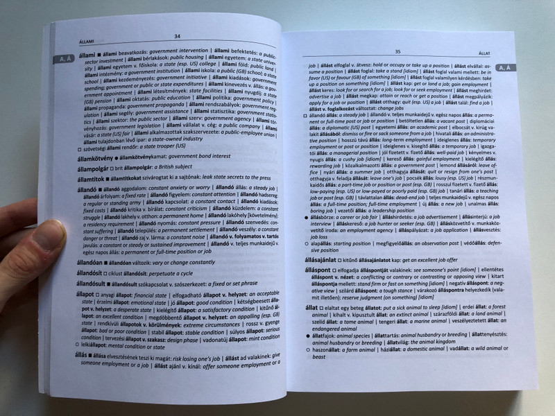 Magyar-angol nagy kollokációszótár / NAGY GYÖRGY, KISS GÁBOR / TINTA KÖNYVKIADÓ / Paperback (9789634094203)