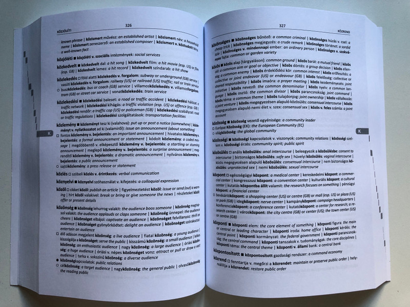 Magyar-angol nagy kollokációszótár / NAGY GYÖRGY, KISS GÁBOR / TINTA KÖNYVKIADÓ / Paperback (9789634094203)