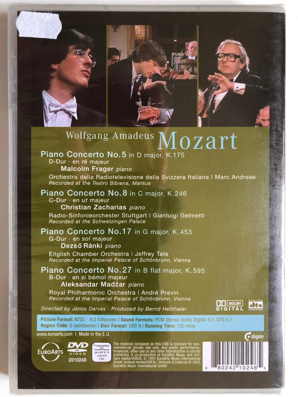 Mozart's Great Piano Concertos Vol. IV (880242102485)