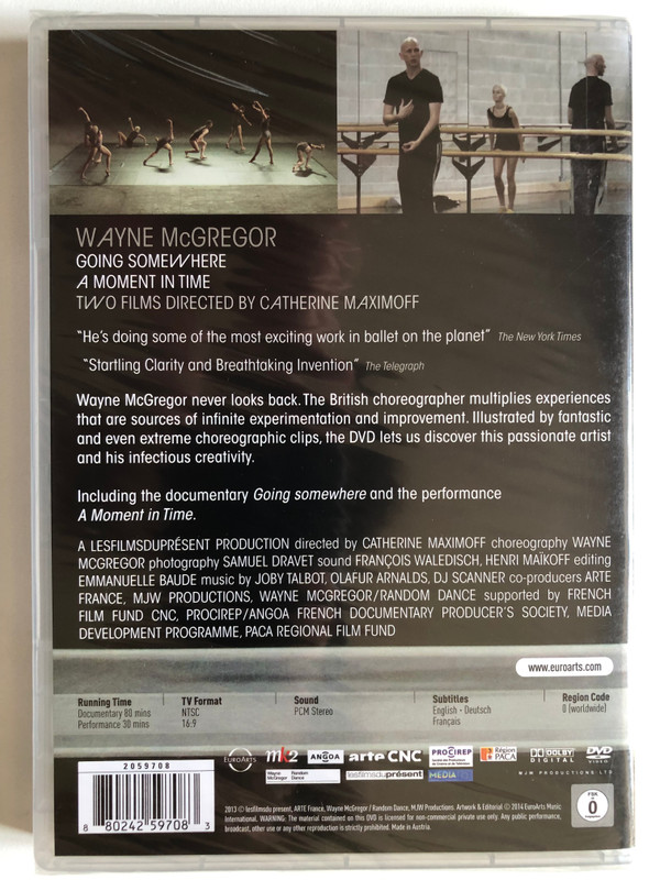 Wayne McGregor: Going Somewhere & A Moment in Time