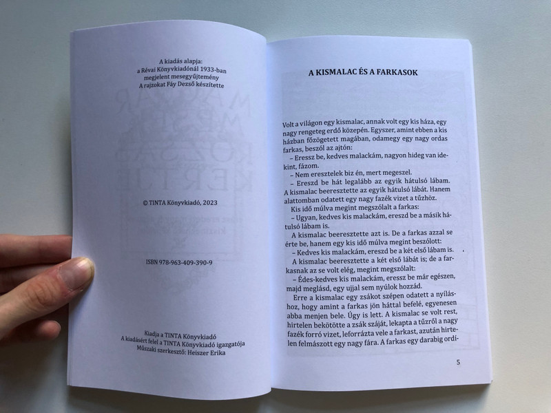 Magyar mesék rózsás kertje  Húsz eredeti magyar népmese kiszínezhető rajzokkal (9789634093909)