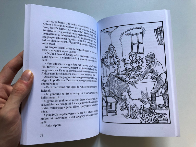 Magyar mesék rózsás kertje / Húsz eredeti magyar népmese kiszínezhető rajzokkal (9789634093909)