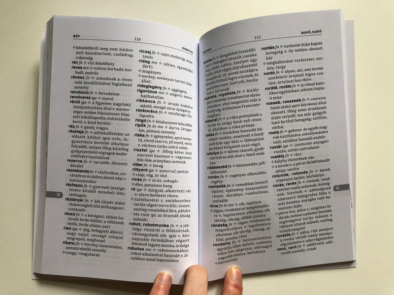 Régi Szavak Kisszótára - A Dictionary of Old Words for Students (9789634094005)