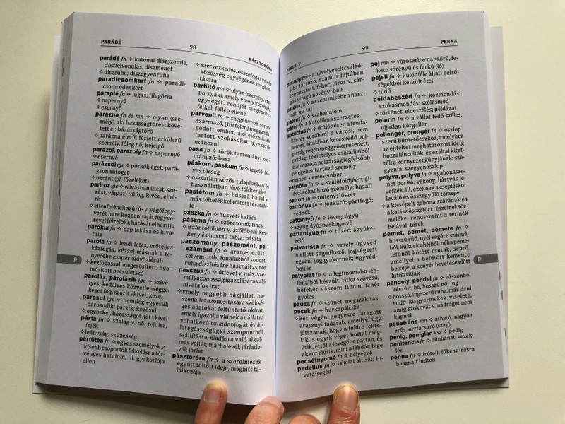 Régi Szavak Kisszótára - A Dictionary of Old Words for Students (9789634094005)