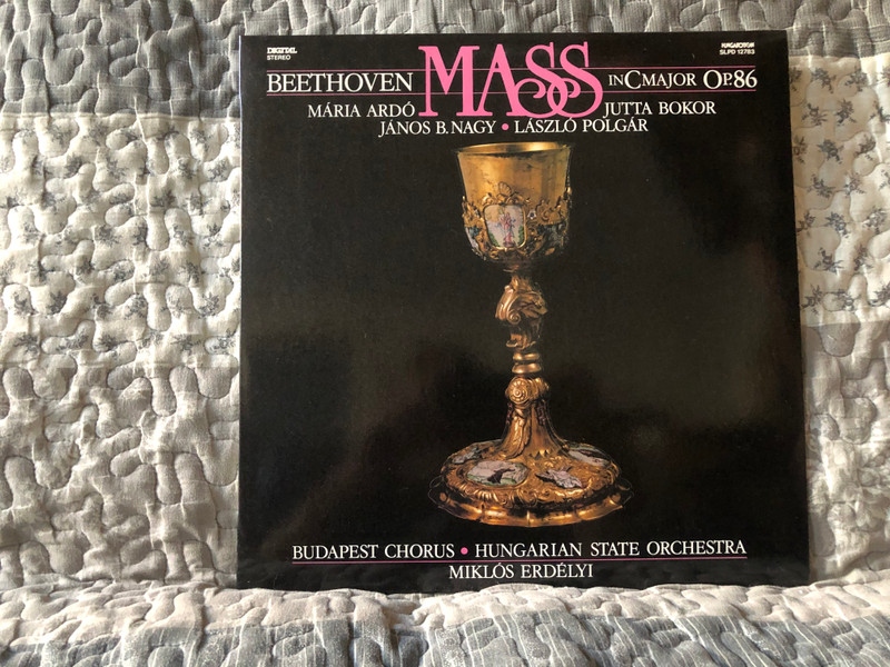 Beethoven: Mass In C Major Op.86 / Hungaroton LP Stereo 1986 