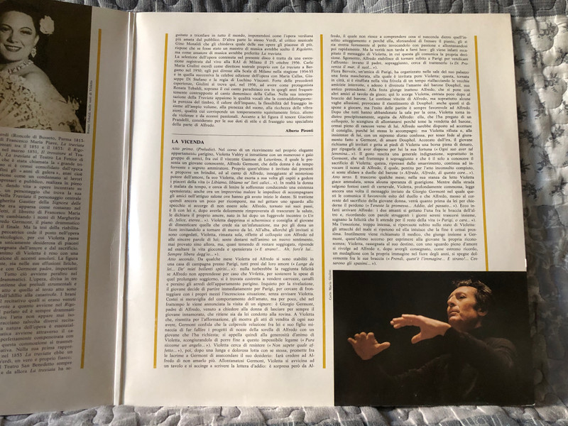 Giuseppe Verdi: La Traviata (Pagine Scelte) - Renata Tebaldi, Orchestra Sinfonica E Coro Di Milano Della Radiotelevisione Italiana, Carlo Maria Giulini / I Gioielli Della Lirica – 2 / Longanesi Periodici LP / GML - 2 