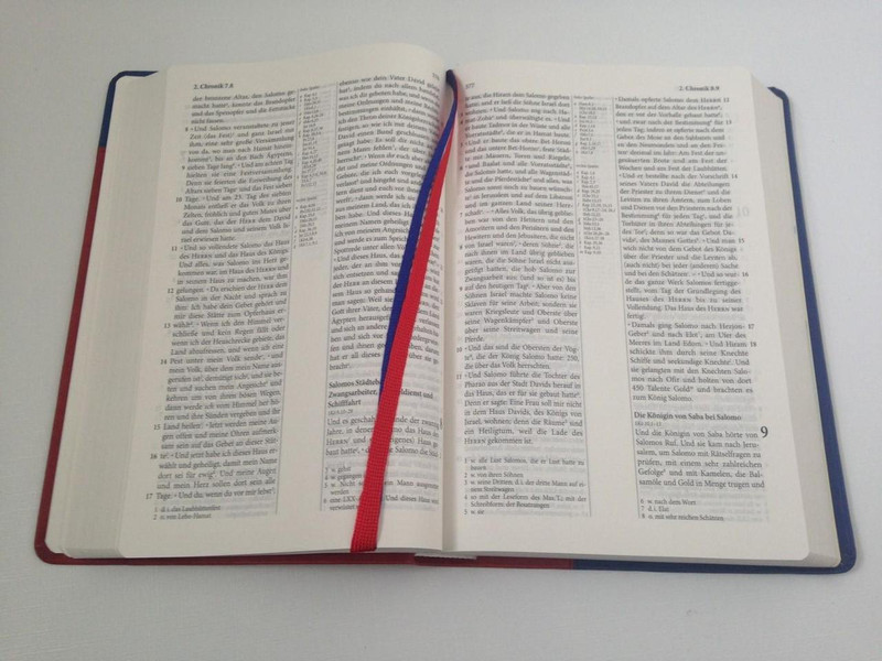 Elberfelder Bibel, Auflage der Standardausgabe 2008 2-Farbiges Kunstleder / German Elberfelder Bible