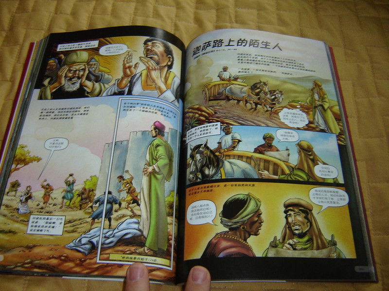 漫画圣经故事：新约 / The Action Bible: New Testament, Simplified Chinese Edition 2015 