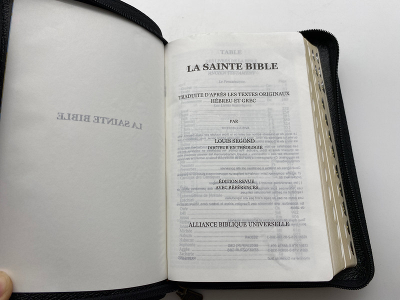 La Sainte Bible Traduit Par Louis Segond (9782853003063)