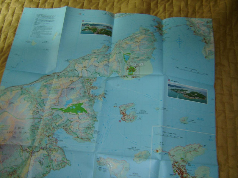 Map of Lantau Island & Neighbouring Islands, Hong Kong Countryside Series / Including: Cheung Chau, Peng Chau, Soko Islands, Lung Kwu Chau and Sha Chau