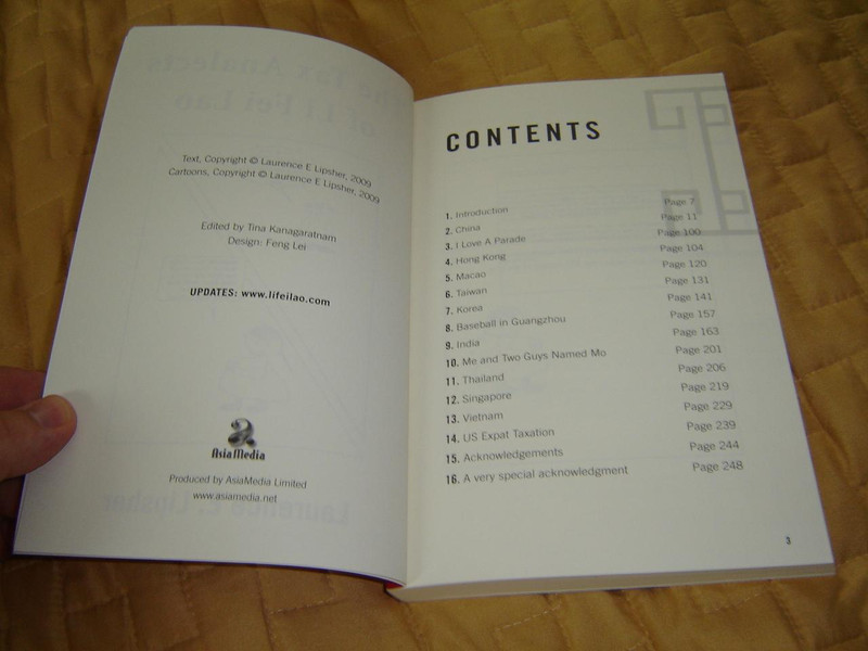 The Tax Analects of Li Fei Lao: Navigating Taxes, Business and Life in Asia, Including Taxation for US Expats