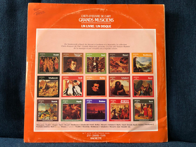 Brendel Joue Beethoven - Concerto Pour Piano N°5 “L'Empereur”; Fantaisie Pour Piano - Orchestre Symphonique De Vienne, Zubin Mehta / Le Livre De Paris-Hachette LP / 16
