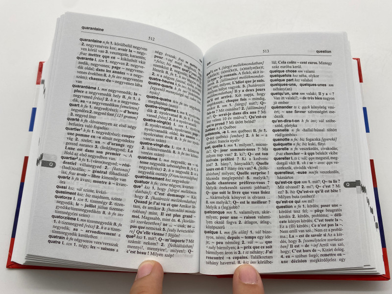 Francia-Magyar Kisszótár - Petit Dictionnaire Français-Hongrois (9789630583268)