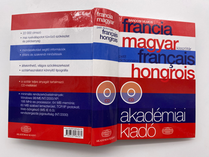 Francia-Magyar Kisszótár - Petit Dictionnaire Français-Hongrois (9789630583268)