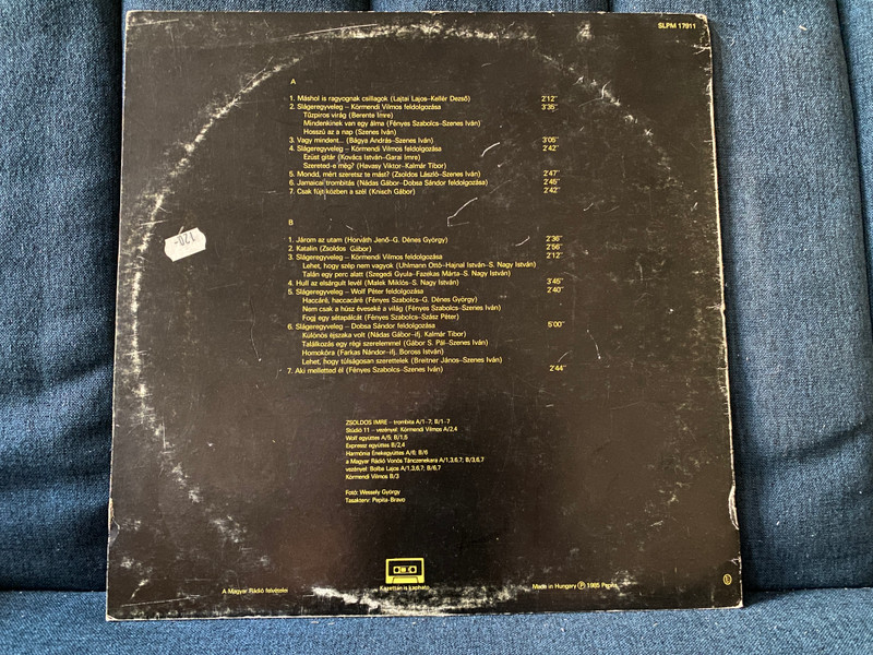Zsoldos Imre - 21+1 Népszerű Táncdal Az Aranytrombitán / Pepita LP Stereo 1985 / SLPM 17911