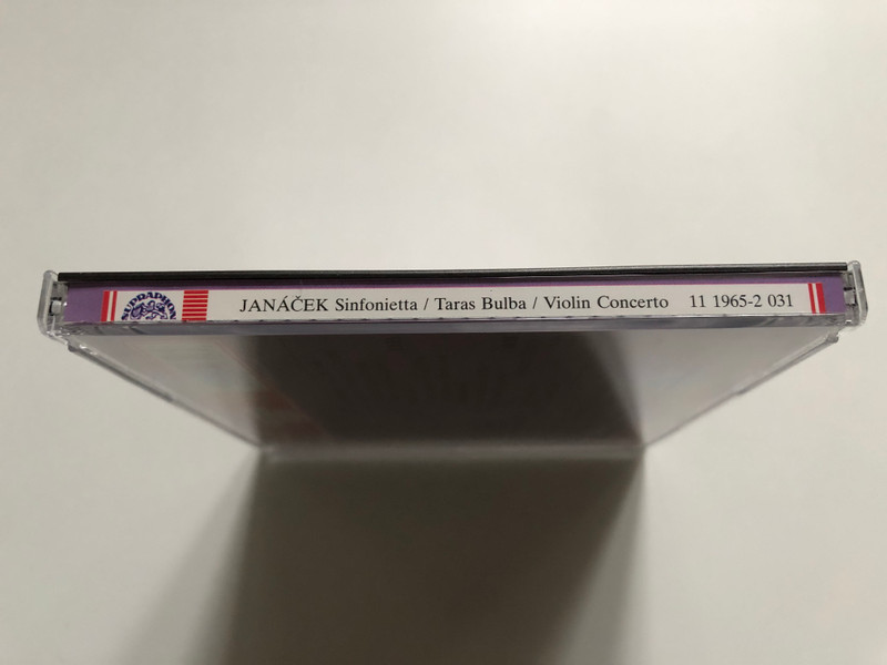 Janáček - The Wandering Of A Little Soul (Violin Concerto); Sinfonietta; Taras Bulba; Schluck Und Jau - Czech Philharmonic Orchestra, Václav Neumann, Josef Suk / Supraphon Digital / Supraphon Audio CD Stereo 1989 / 11 1965-2 031 
