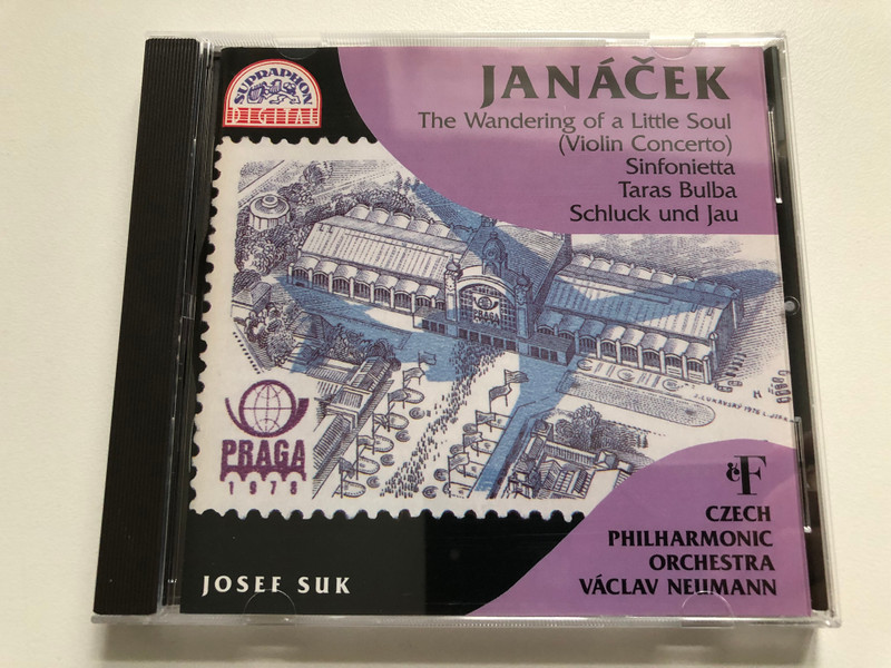 Janáček - The Wandering Of A Little Soul (Violin Concerto); Sinfonietta; Taras Bulba; Schluck Und Jau - Czech Philharmonic Orchestra, Václav Neumann, Josef Suk / Supraphon Digital / Supraphon Audio CD Stereo 1989 / 11 1965-2 031 