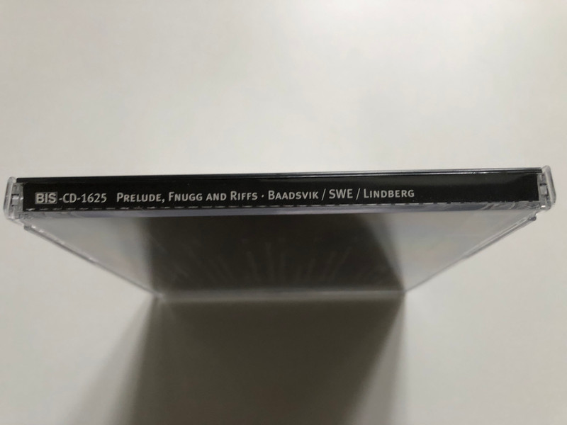 Prelude, Fnugg And Riffs - Øystein Baadsvik, Swedish Wind Ensemble, Christian Lindberg / BIS Audio CD 2007 / BIS-CD-1625 