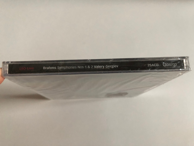 Brahms - Symphonies Nos. 1 & 2; Tragic Overture; Variations on a Theme of Haydn - Valery Gergiev, London Symphony Orchestra / LSO Live 2x Hybrid Disc 2013 / LSO0733