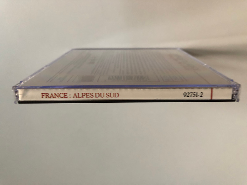 Hier, Aujourd'hui, Collectages Et Pratiques Actuelles Autour Du Rigodon - France: Alpes Du Sud. Rigadoon of Southern Alps / Musique Du Monde = Music from the World / Buda Records Audio CD 2000 / 92751-2