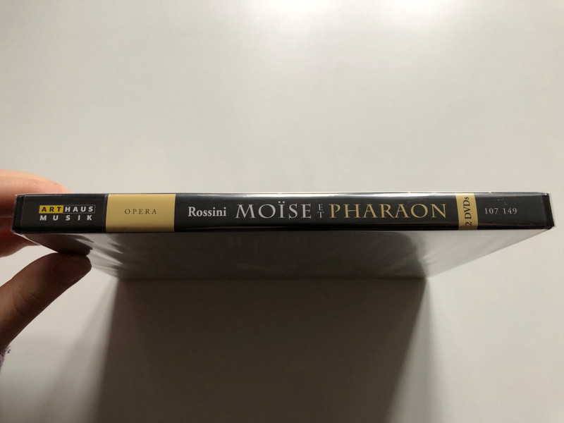 Gioachino Rossini: Moïse et Pharaon - Riccardo Muti Conducts the Orchestra and Chorus of the Teatro alla Scala (2-DVD Set)