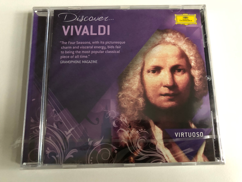 Discover...Vivaldi / ''The Four Seasons, with its picturesque charm and visceral energy, bids fair to being the most popular classical piece of all time.'' Gramophone Magazine / Virtuoso / Deutsche Grammophon Audio CD 2013 / 478 6181