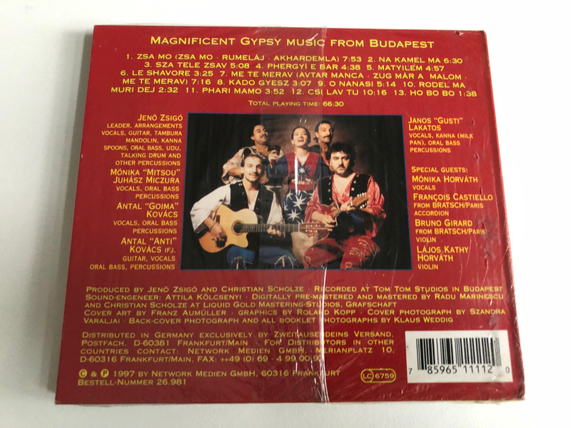Ando Drom – Phari Mamo / Network Medien Audio CD 1997 / 26.981