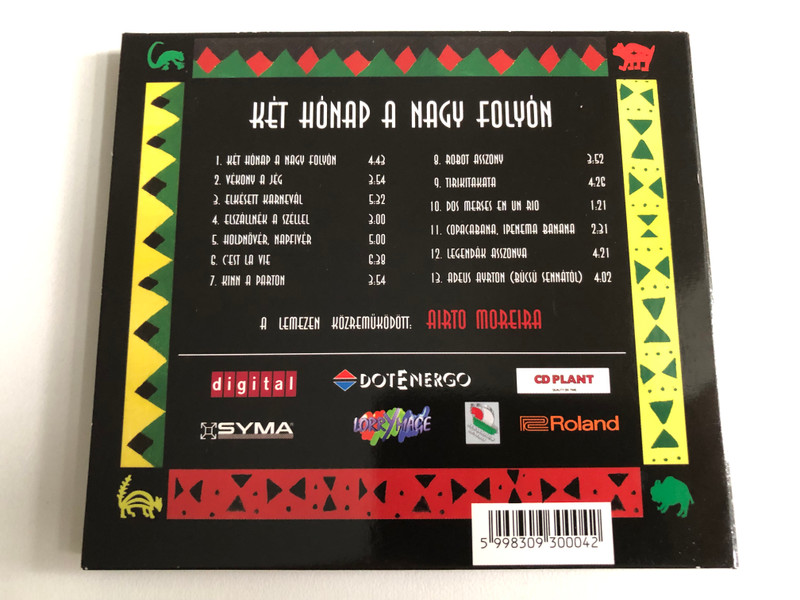 Gerendás – Két Hónap A Nagy Folyón / Bouvard & Pécuchet Records Audio CD 1997 / BMC CD 003