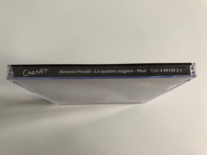 Dieci Anni Di Muti Alla Scala - Vivaldi: La quattro stagioni, La Tempesta di Mare, La notte - Riccardo Muti, E L'Orchestra Filarmonica Della Scala / EMI Audio CD 1996 Stereo / 7243 4 89159 2 4