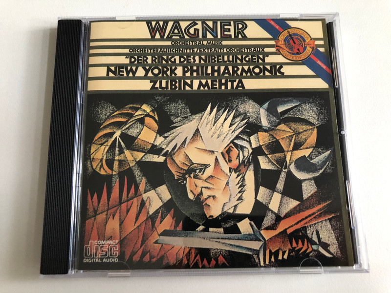 Wagner: Orchestral Music From "Der Ring Des Nibelungen" - New York Philharmonic, Zubin Mehta / CBS Masterworks Audio CD Stereo 1983 / MK 37795