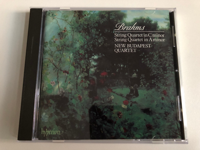 Brahms - String Quartet In C Minor; String Quartet In A Minor - New Budapest Quartet / Hyperion Audio CD 1992 / CDA66651