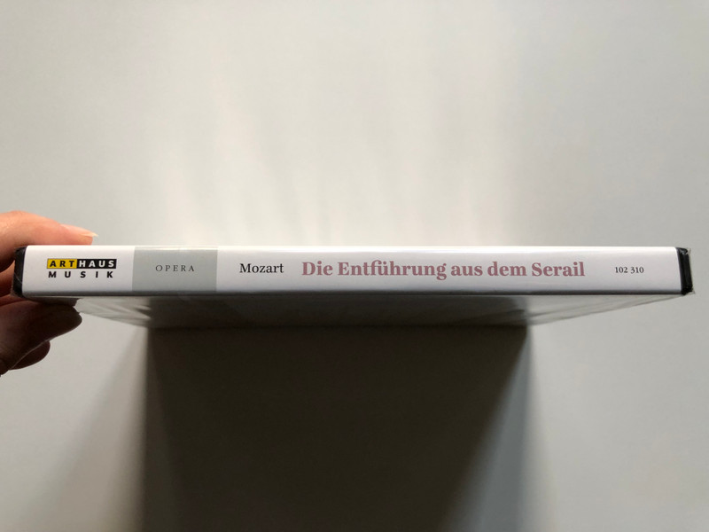 Die Entführung aus dem Serail (Wolfgang Amadeus Mozart) - Live from the Glyndebourne Festival 1980 - DVD Description (807280231090)