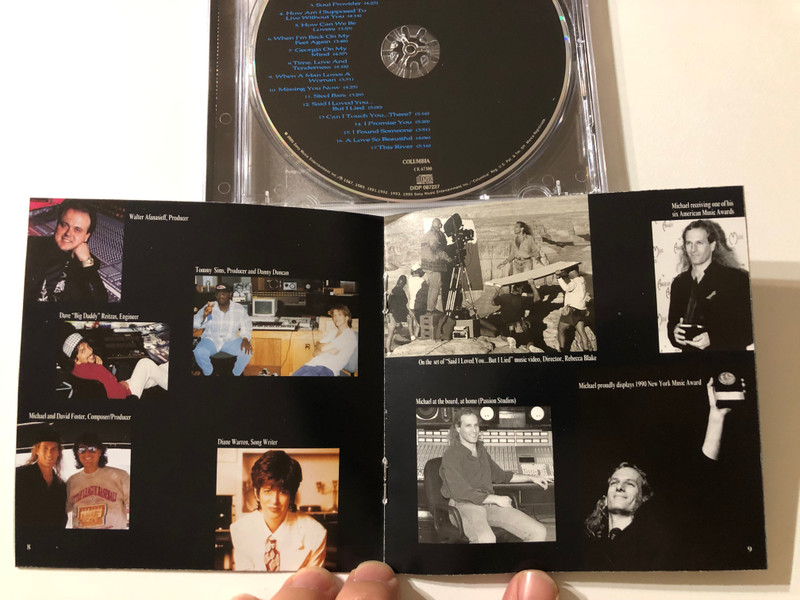Michael Bolton – Greatest Hits 1985-1995 / Columbia Audio CD 1995 / CK 67300