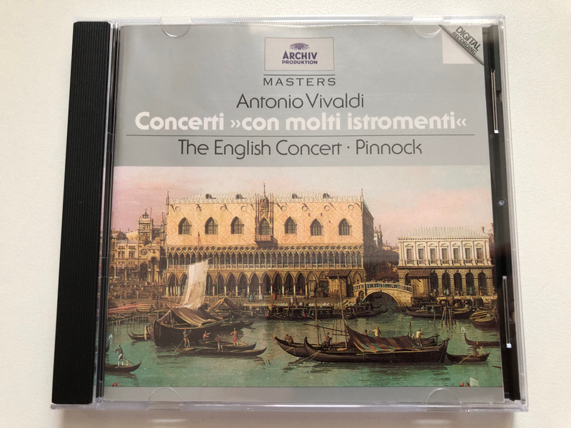 Antonio Vivaldi: Concerti »Con Molti Istromenti« - The English Concert, Pinnock / Archiv Produktion Masters / Archiv Produktion Audio CD 1995 / 447 301-2