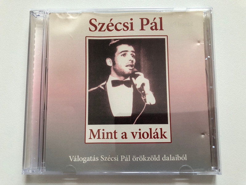 Szécsi Pál – Mint A Violák / Valogatas Szecsi Pal orokzold dalaibol / ArtMedia International Audio CD / 07322 RNR. (599855773221)