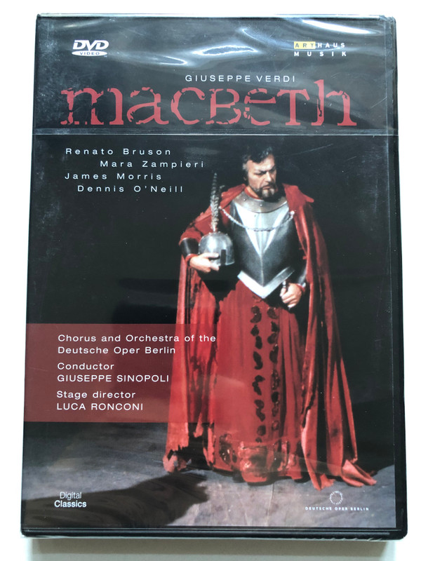 Giuseppe Verdi: Macbeth - Live from the Deutsche Oper Berlin, 1987 | DVD (0807280014198)