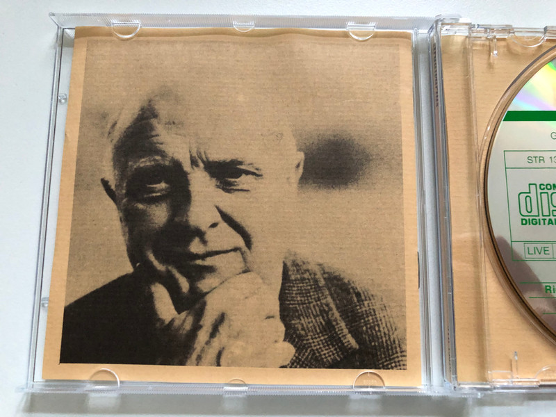 Riccardo Muti Interpreta Saint-Saëns, Britten, Bellini, Rodrigo - Orchestra della Rai di Milano, Robert Casadesus, Narciso Yepes (solisti) / Grandi Maestri Dell'Interpretazione / Stradivarius Audio CD 1989 / STR 13610