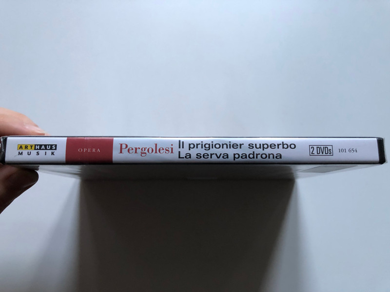 Giovanni Battista Pergolesi's Il Prigionier Superbo & La Serva Padrona 2 DVD Set (0807280165494)
